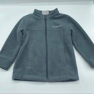 Columbia Fleece Zip Up Jacket Sz 18-24M
